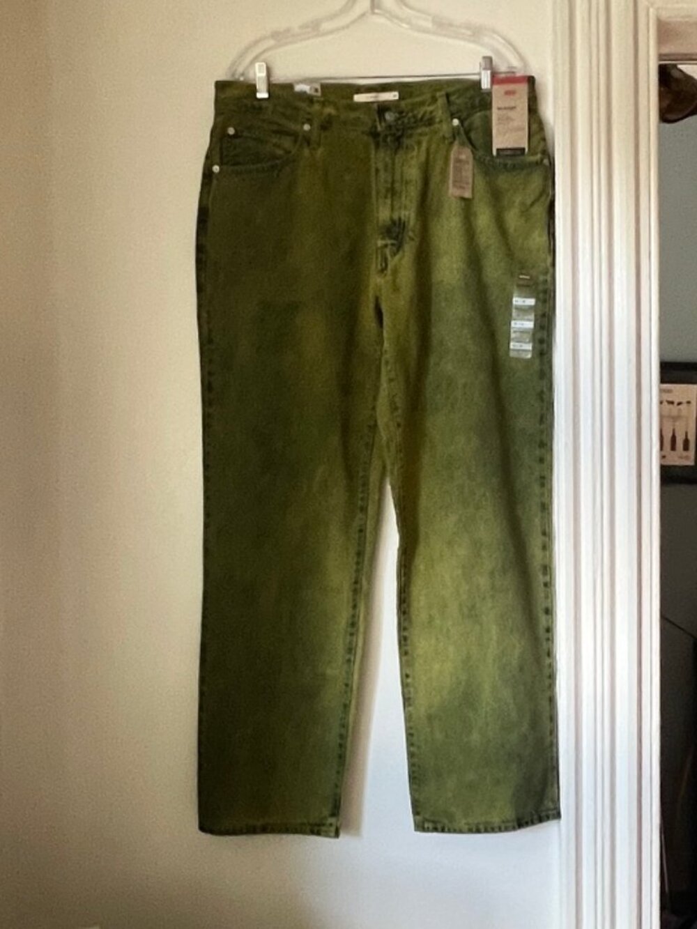 Levis Baggy 94' Baggy, green 32 X 31, NWT